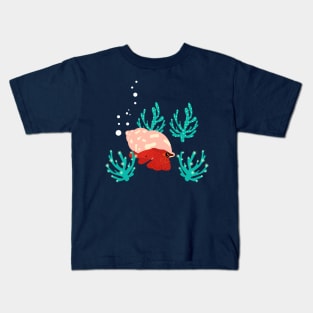 Happy Hermit Crab Kids T-Shirt